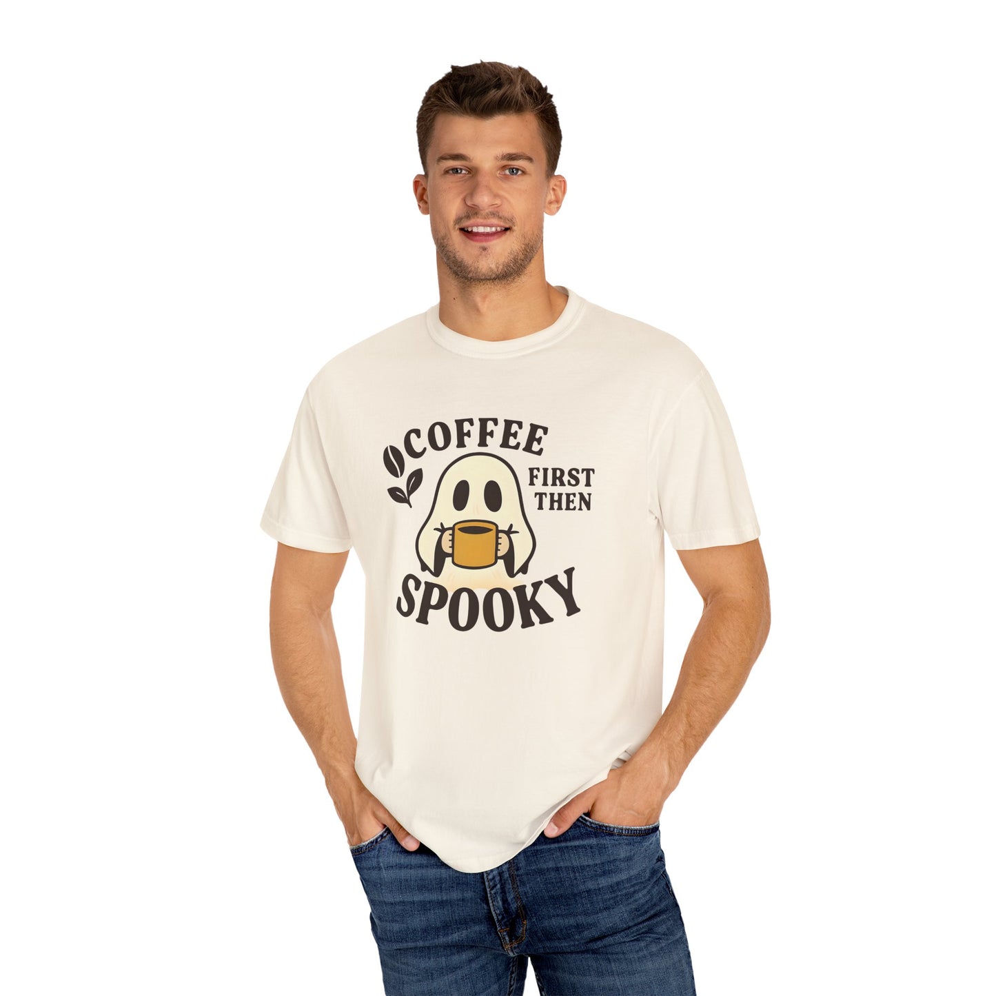 Coffee First Then Spooky | T-Shirt