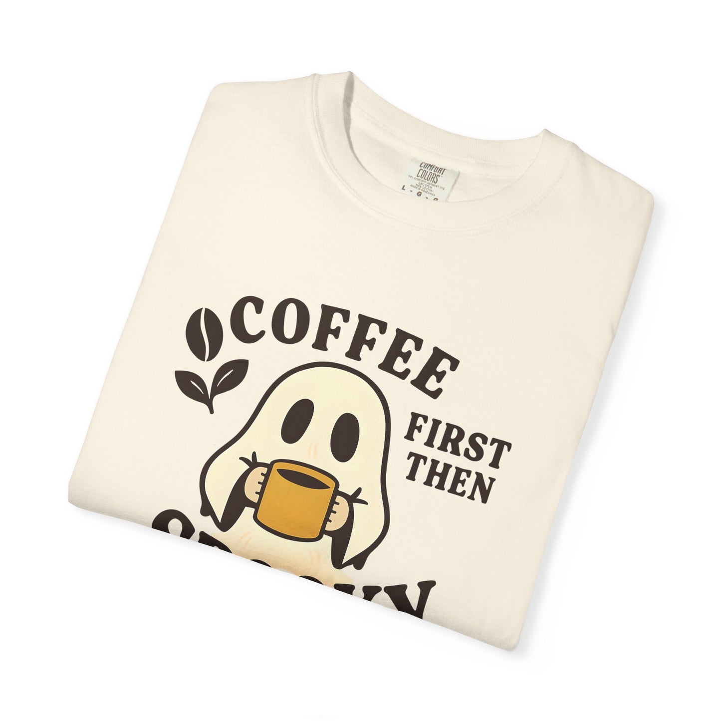 Coffee First Then Spooky | T-Shirt